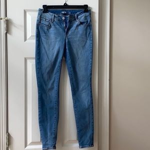 Light Blue Old Navy Rockstar Super Skinny Jeans